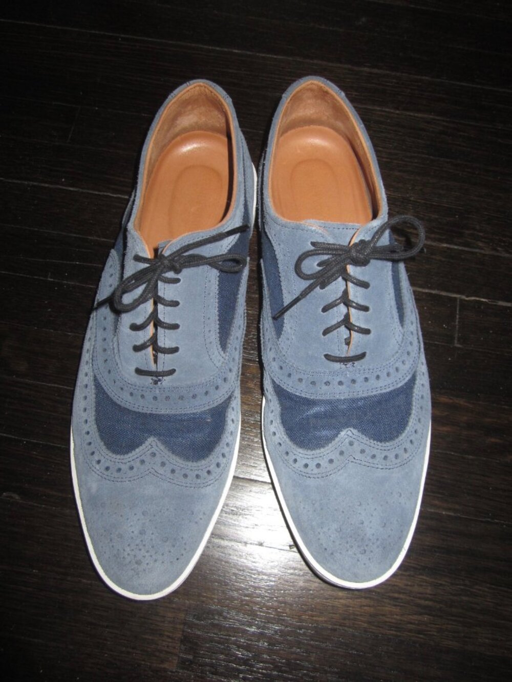 ALLEN EDMONDS MCALLISTER Wingtip Oxford Dress Sneaker Shoes Men's 10 D